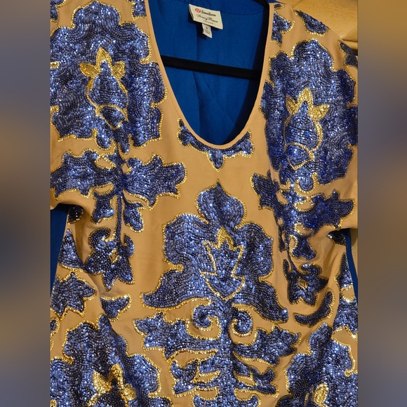 Tracy Reese for Neiman Marcus Target Brand Top. Size Small. Color: Tank and Blue - Picture 2 of 14